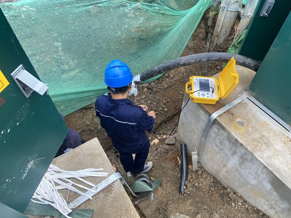 10kV电缆振荡波试验